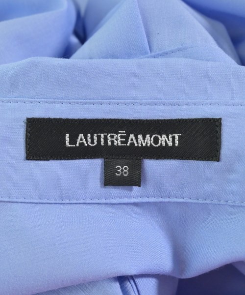 LAUTREAMONT（ロートレアモン）ドレスシャツ 青 サイズ:38(M位) レディース/2200639264073