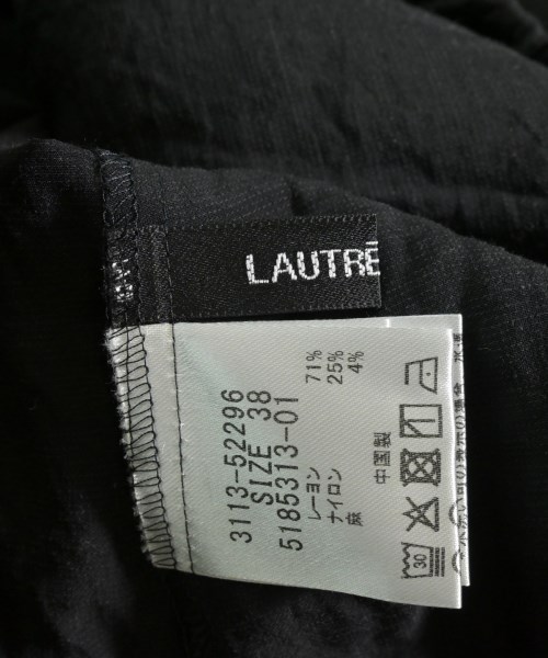 LAUTREAMONT（ロートレアモン）カジュアルシャツ 黒 サイズ:38(M位) レディース/2200662927020