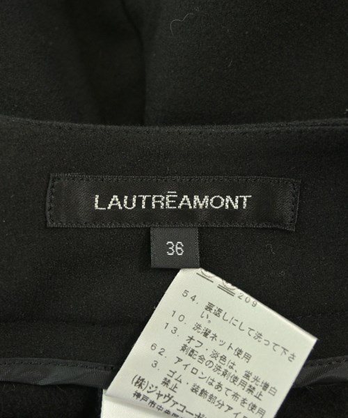 LAUTREAMONT（ロートレアモン）スラックス 黒 サイズ:36(S位) レディース/2200666684035