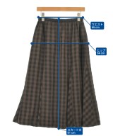 LAUTREAMONT（ロートレアモン）ロング・マキシ丈スカート 茶 サイズ:38(M位) レディース/2200670896028
