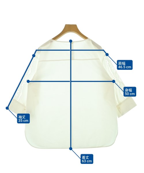 LAUTREAMONT（ロートレアモン）ブラウス 白 サイズ:38(M位) レディース/2200671545055