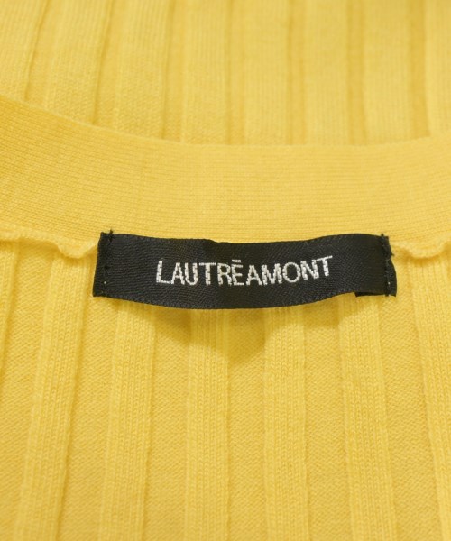 LAUTREAMONT（ロートレアモン）カーディガン 黄 サイズ:38(M位) レディース/2200721395081