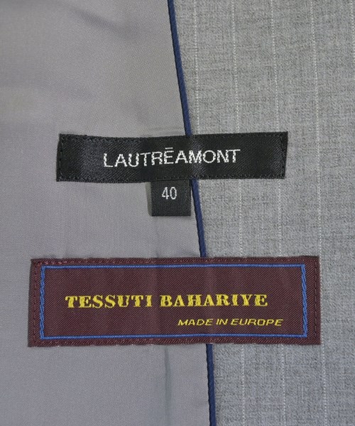 LAUTREAMONT（ロートレアモン）ノーカラージャケット グレー サイズ:40(M位) レディース/2200717860081