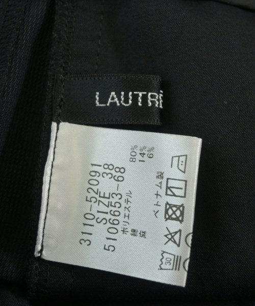 LAUTREAMONT（ロートレアモン）スラックス 黒 サイズ:38(M位) レディース/2200722080276
