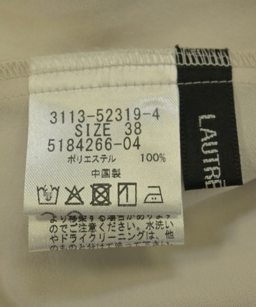 LAUTREAMONT（ロートレアモン）ブラウス 白 サイズ:38(M位) レディース/2200722269053