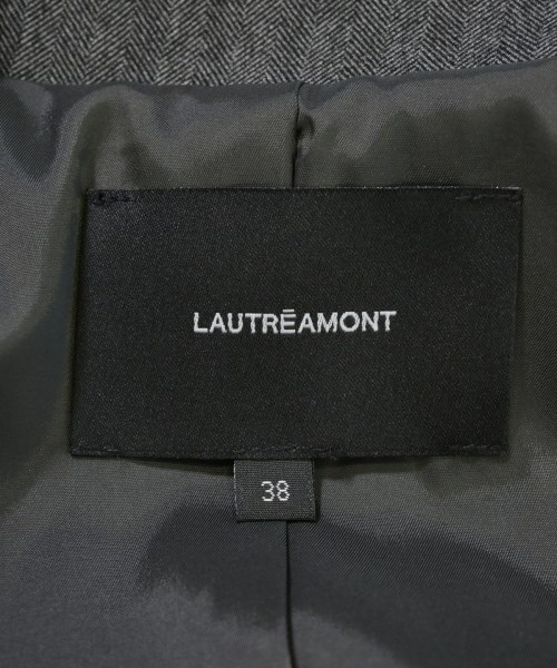 LAUTREAMONT（ロートレアモン）テーラードジャケット グレー サイズ:38(M位) レディース/2200725546090