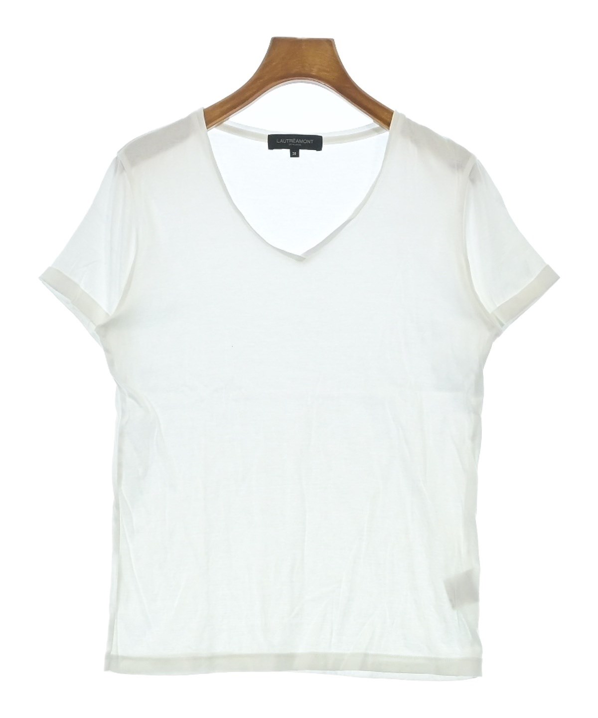 LAUTREAMONT（ロートレアモン）Tシャツ・カットソー 白 サイズ:38(M位