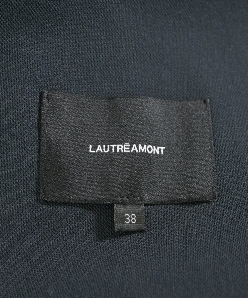 LAUTREAMONT（ロートレアモン）ノーカラージャケット 紺 サイズ:38(M位) レディース/2200683344059