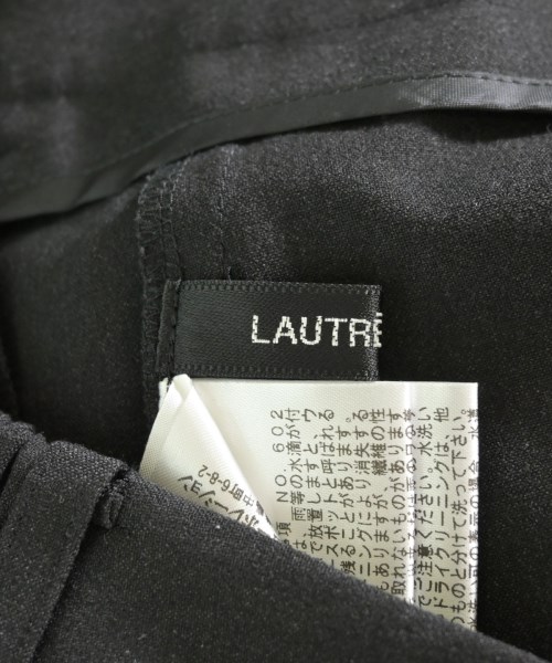 LAUTREAMONT（ロートレアモン）スラックス 黒 サイズ:38(M位) レディース/2200683344097