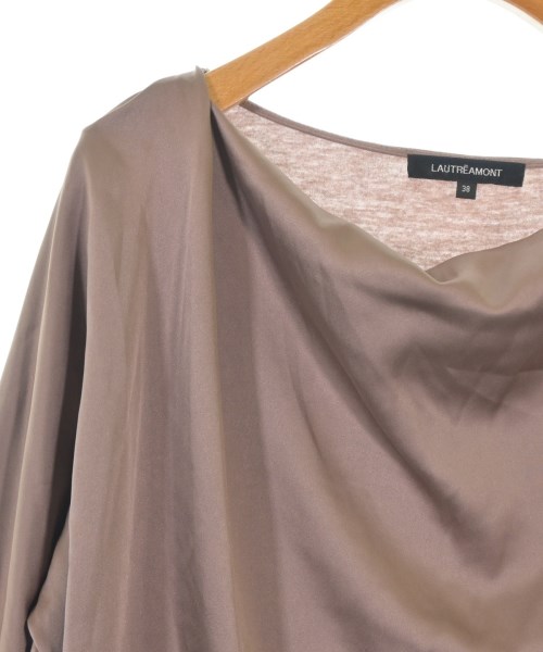LAUTREAMONT（ロートレアモン）Tシャツ・カットソー 茶 サイズ:38(M位) レディース/2200683344172