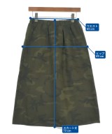 MELROSE（メルローズ）ロング・マキシ丈スカート カーキ サイズ:-(M位) レディース/2200639179018