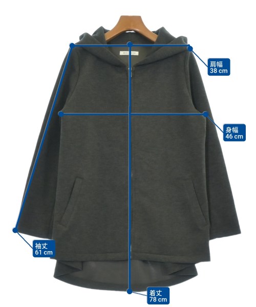 MELROSE（メルローズ）パーカー グレー サイズ:M レディース/2200618691203