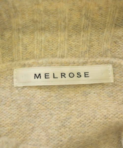 MELROSE（メルローズ）ニット・セーター ベージュ サイズ:F レディース/2200698961043