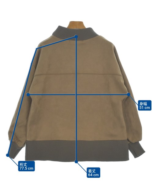 MELROSE（メルローズ）スウェット 茶 サイズ:F レディース/2200656373147