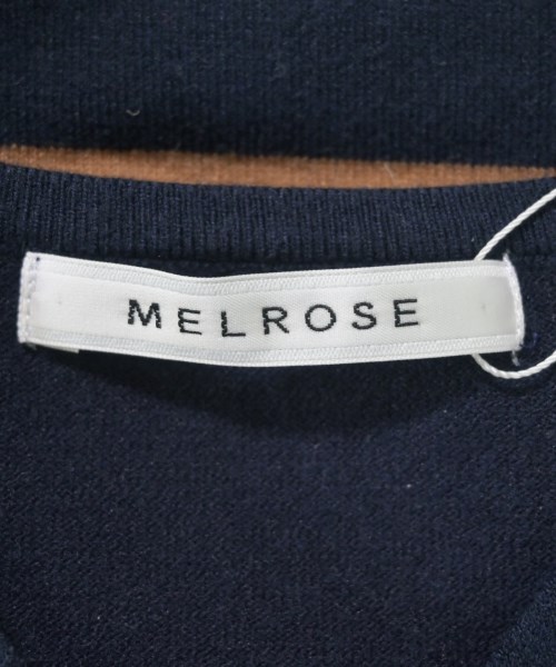 MELROSE（メルローズ）ニット・セーター 紺 サイズ:F レディース/2200667381049