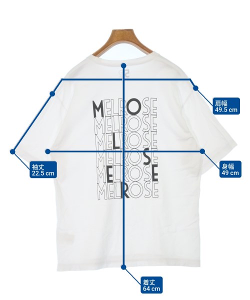MELROSE（メルローズ）Tシャツ・カットソー 白 サイズ:2(M位) レディース/2200681704213