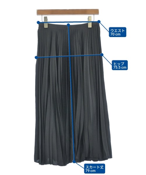 MOGA（モガ）ロング・マキシ丈スカート 黒 サイズ:2(M位) レディース/2200640268022