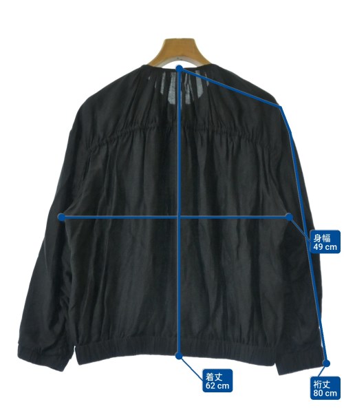 MOGA（モガ）ブルゾン 黒 サイズ:2(M位) レディース/2200622791098