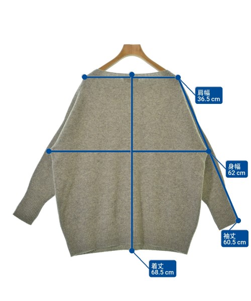 MOGA（モガ）ニット・セーター グレー サイズ:2(M位) レディース/2200671349011