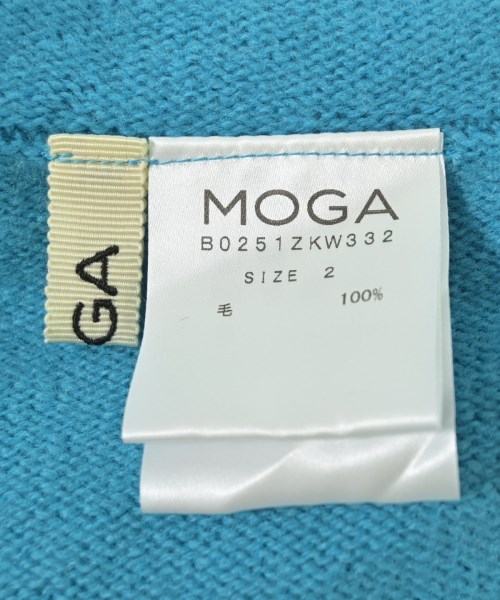 MOGA（モガ）ニット・セーター 青 サイズ:2(M位) レディース/2200713511031