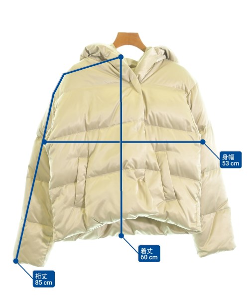 MOGA（モガ）ダウンジャケット/ダウンベスト ベージュ サイズ:2(M位) レディース/2200650748019