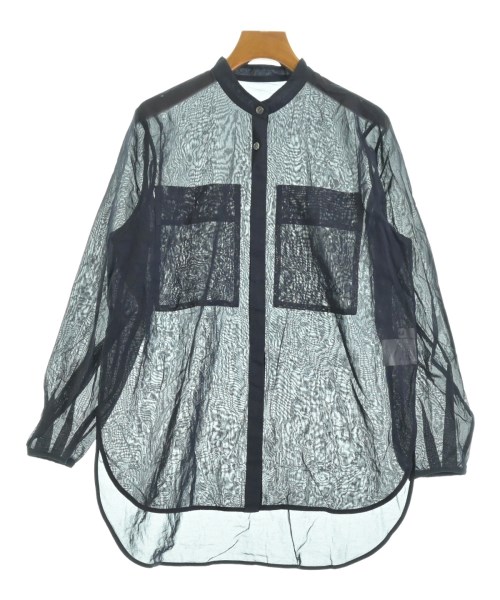 MOGA(モガ)ブラウス 紺 サイズ:2(M位)/2200637144056