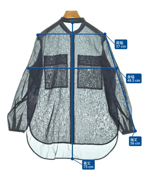 MOGA（モガ）ブラウス 紺 サイズ:2(M位) レディース/2200637144056