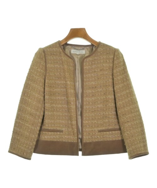 MOGA(モガ)カジュアルジャケット 茶 サイズ:1(S位)/2200671051136