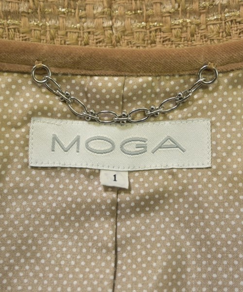 MOGA（モガ）カジュアルジャケット 茶 サイズ:1(S位) レディース/2200671051136