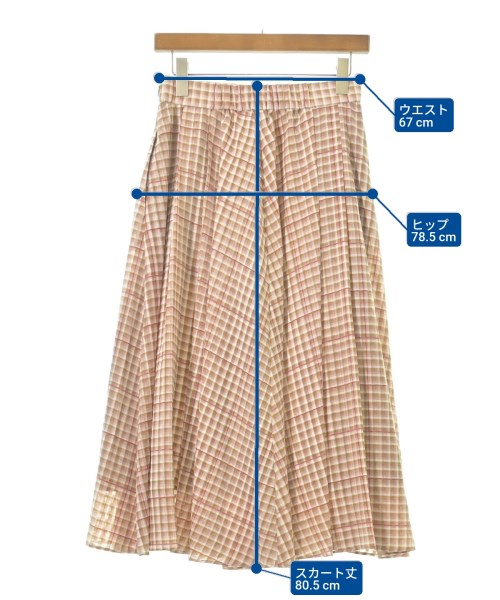 組曲（クミキョク）ロング・マキシ丈スカート ピンク サイズ:3(M位) レディース/2200622284088