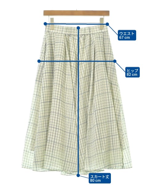 組曲（クミキョク）ロング・マキシ丈スカート 青 サイズ:3(M位) レディース/2200622284095