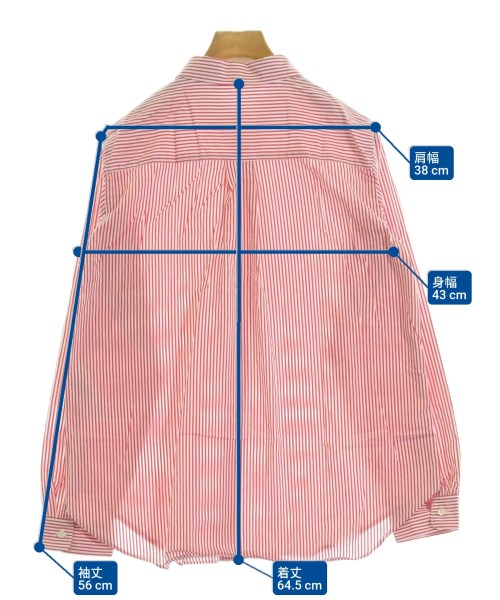 組曲（クミキョク）カジュアルシャツ 赤 サイズ:3(M位) レディース/2200622284163