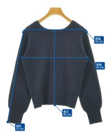 組曲（クミキョク）ニット・セーター 紺 サイズ:2(M位) レディース/2200622177069