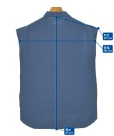 組曲（クミキョク）ベスト 青 サイズ:F レディース/2200631628217