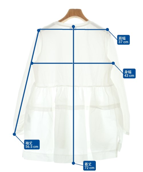 組曲（クミキョク）ブラウス 白 サイズ:2(M位) レディース/2200627303081