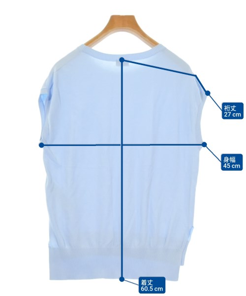 組曲（クミキョク）ベスト 青 サイズ:F レディース/2200634791048