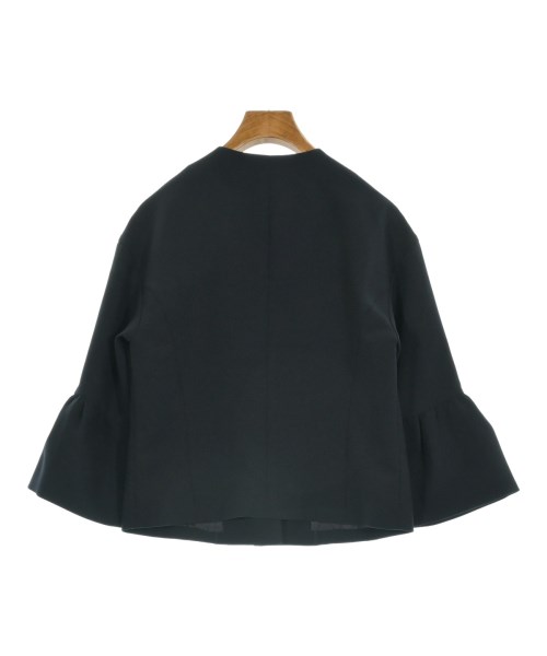組曲（クミキョク）ノーカラージャケット 紺 サイズ:S2(XS位) レディース/2200627631191