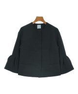 組曲（クミキョク）ノーカラージャケット 紺 サイズ:S2(XS位) レディース/2200627631191