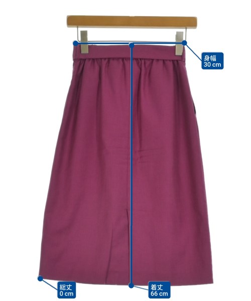 組曲（クミキョク）ひざ丈スカート ピンク サイズ:S2(XS位) レディース