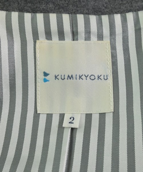 組曲（クミキョク）ジャケット グレー サイズ:2(M位) レディース/2200633823016