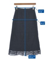 組曲（クミキョク）ロング・マキシ丈スカート 紺 サイズ:1(S位) レディース/2200619955014