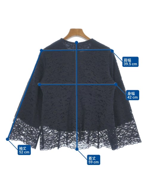 組曲（クミキョク）ブラウス 紺 サイズ:2(M位) レディース/2200619955021