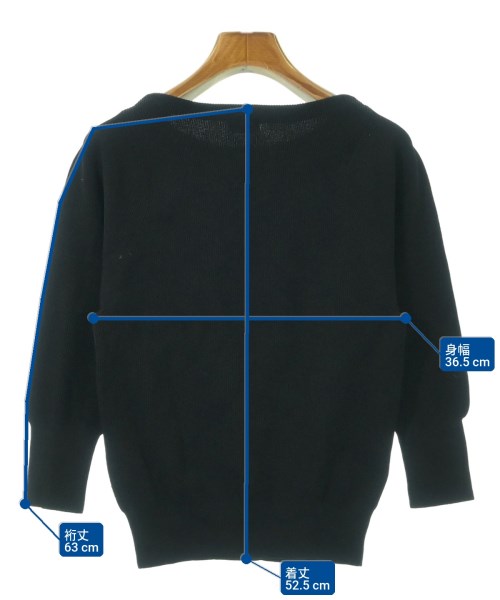 組曲（クミキョク）ニット・セーター 黒 サイズ:2(M位) レディース/2200570782018