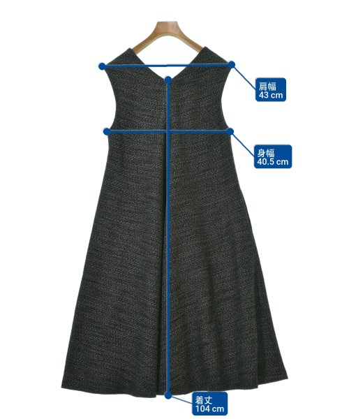 組曲（クミキョク）ワンピース 黒 サイズ:2(M位) レディース/2200672137105