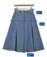 組曲（クミキョク）ロング・マキシ丈スカート 青 サイズ:2(M位) レディース/2200647114025