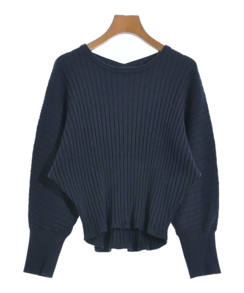 組曲(クミキョク)ニット・セーター 紺 サイズ:2(M位)/2200655746010
