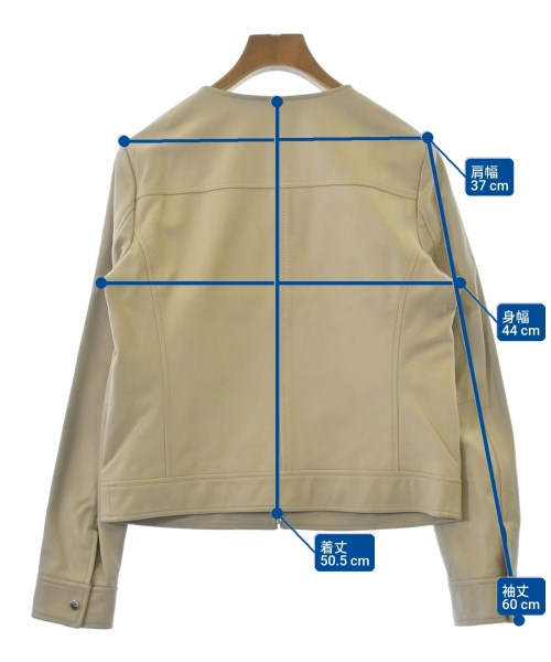 組曲（クミキョク）ライダース ベージュ サイズ:2(M位) レディース/2200636796058