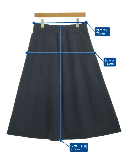 組曲（クミキョク）ロング・マキシ丈スカート 紺 サイズ:-(M位) レディース/2200646817071