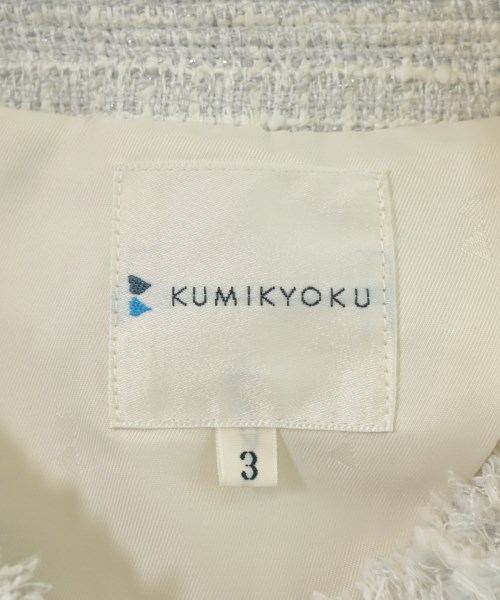 組曲（クミキョク）ノーカラージャケット グレー サイズ:3(L位) レディース/2200637870016