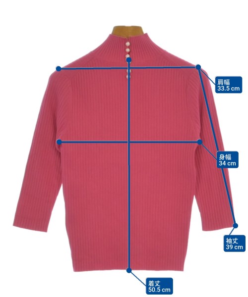 組曲（クミキョク）ニット・セーター ピンク サイズ:2(M位) レディース/2200648687030